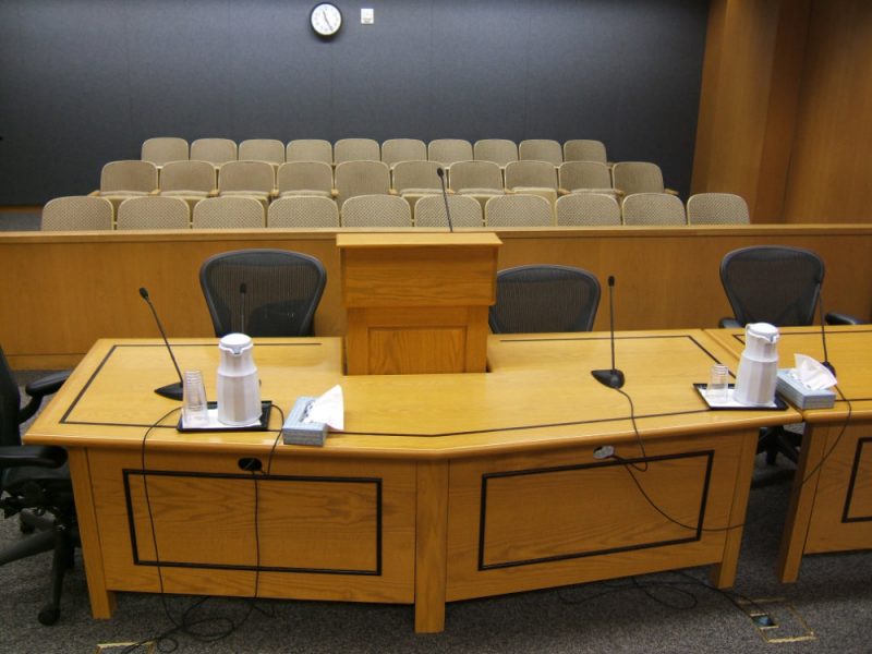 Courtroom Tables
